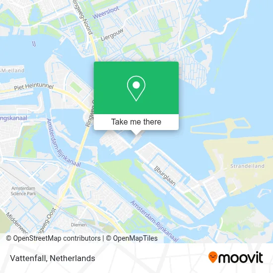 Vattenfall Karte