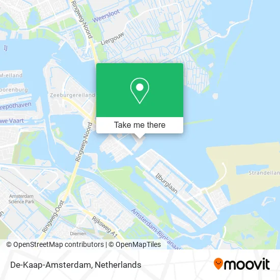 De-Kaap-Amsterdam map