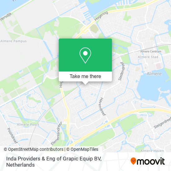 Inda Providers & Eng of Grapic Equip BV map