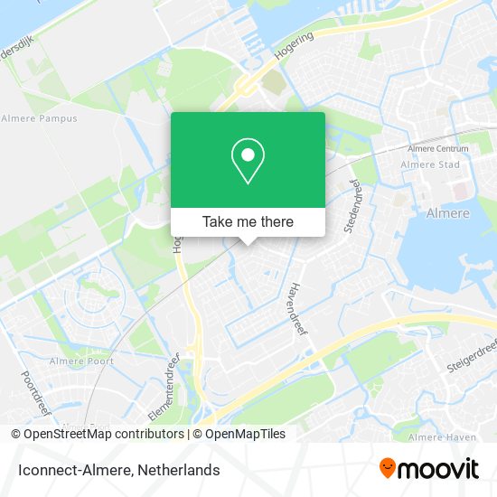 Iconnect-Almere map