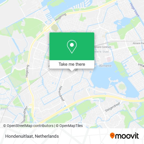 Hondenuitlaat map