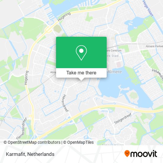 Karmafit map