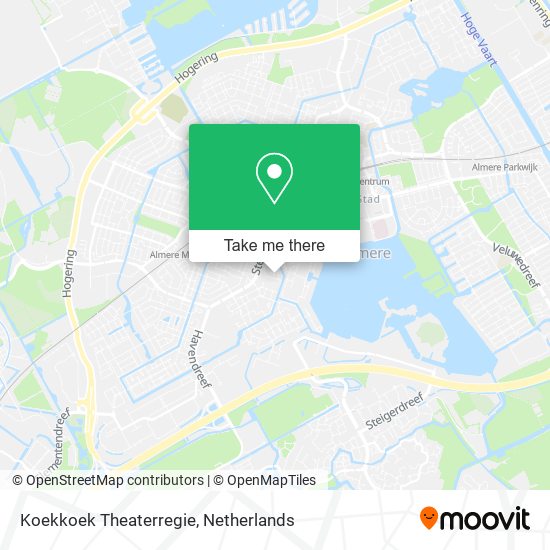 Koekkoek Theaterregie map