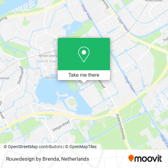 Rouwdesign by Brenda map