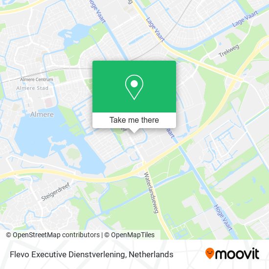 Flevo Executive Dienstverlening map