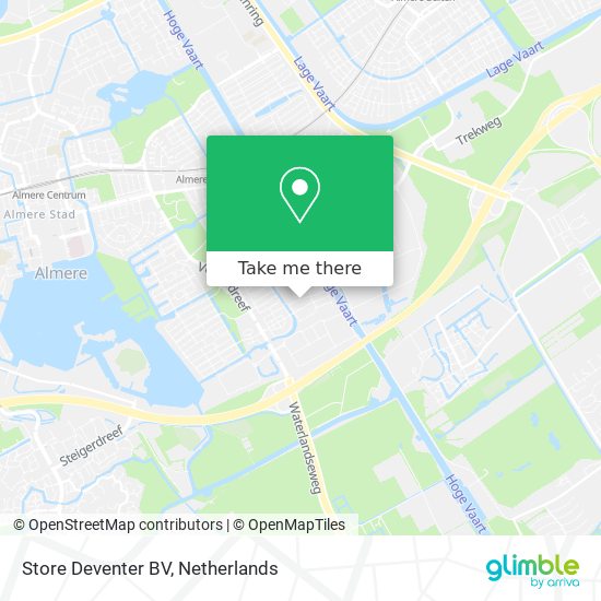 Store Deventer BV map