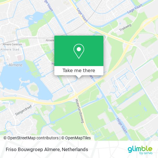 Friso Bouwgroep Almere map