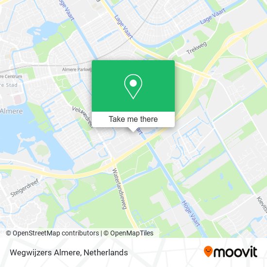 Wegwijzers Almere map