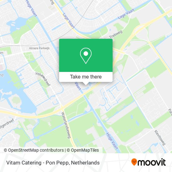 Vitam Catering - Pon Pepp map