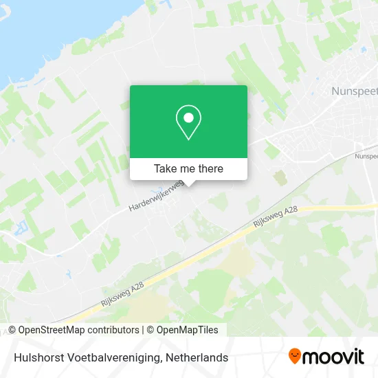 Hulshorst Voetbalvereniging map