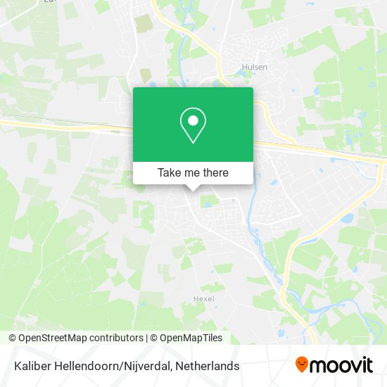 Kaliber Hellendoorn/Nijverdal Karte