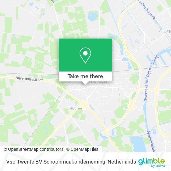 Vso Twente BV Schoonmaakonderneming map