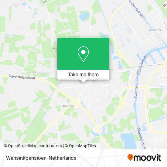 Wensinkpensioen map