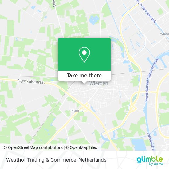 Westhof Trading & Commerce map