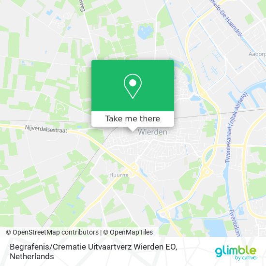 Begrafenis / Crematie Uitvaartverz Wierden EO map