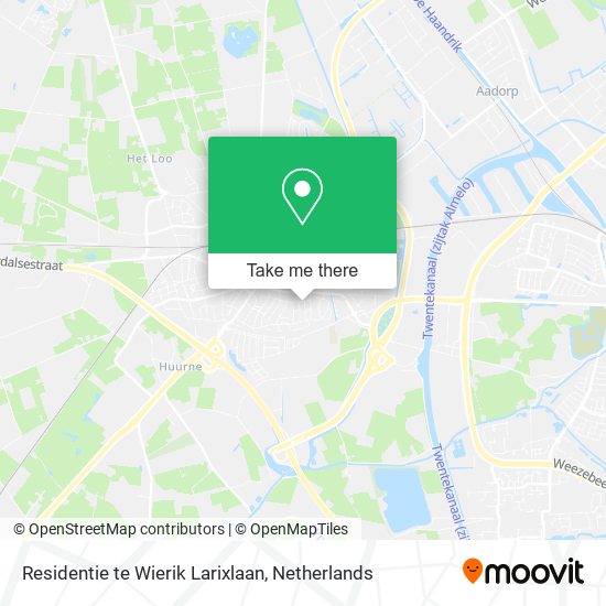 Residentie te Wierik Larixlaan map