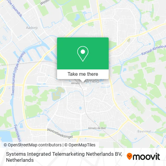 Systems Integrated Telemarketing Netherlands BV map