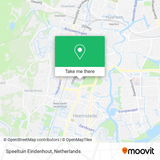 Speeltuin Eindenhout map