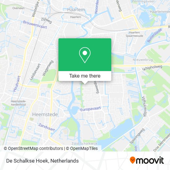 De Schalkse Hoek map