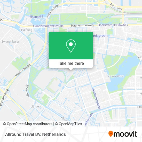 Allround Travel BV map