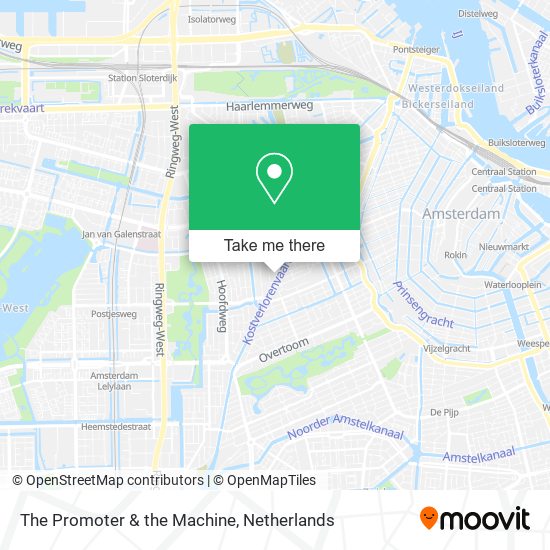 The Promoter & the Machine map