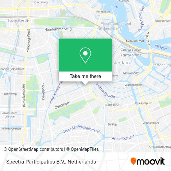 Spectra Participaties B.V. map