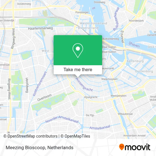 Meezing Bioscoop map