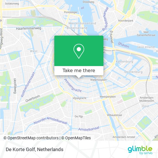 De Korte Golf map