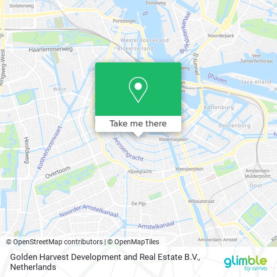 Golden Harvest Development and Real Estate B.V. Karte