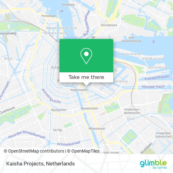 Kaisha Projects map