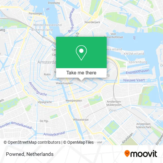 Powned map