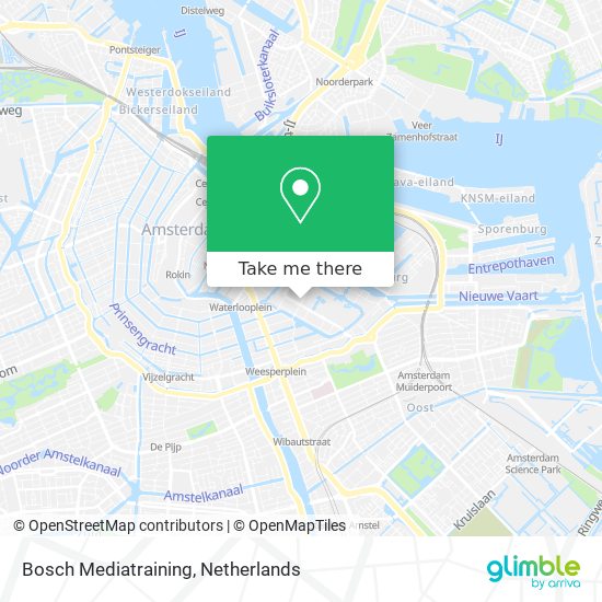 Bosch Mediatraining map