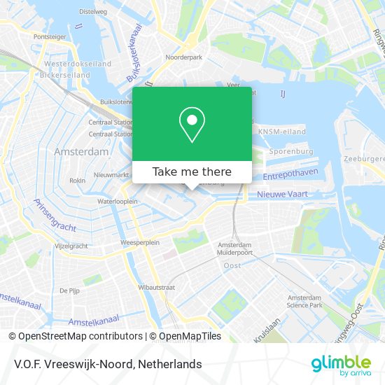 V.O.F. Vreeswijk-Noord map