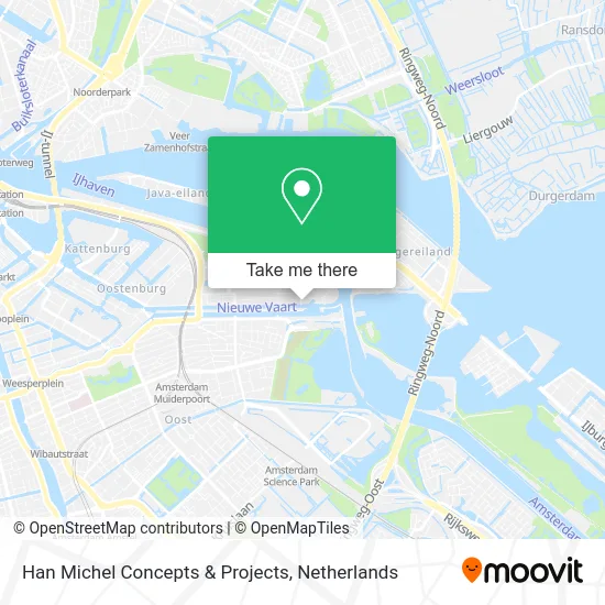 Han Michel Concepts & Projects Karte