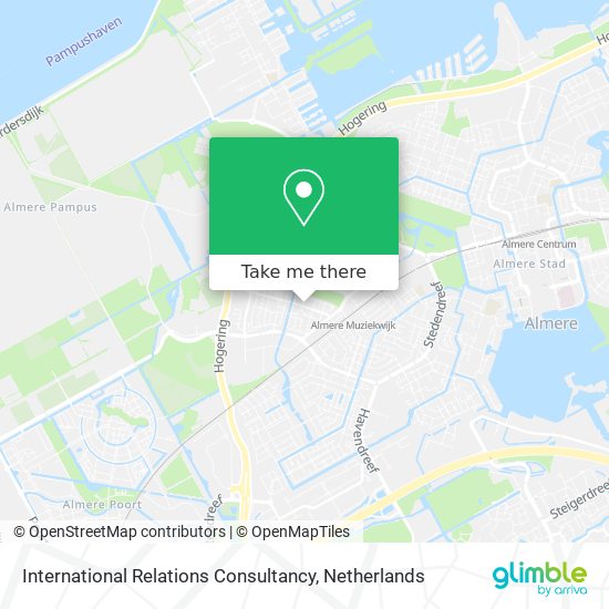 International Relations Consultancy map