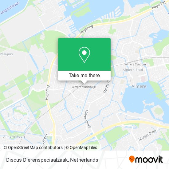 Discus Dierenspeciaalzaak map