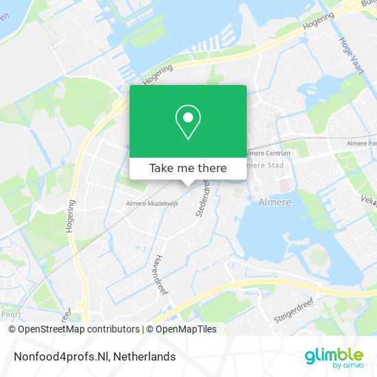 Nonfood4profs.Nl map