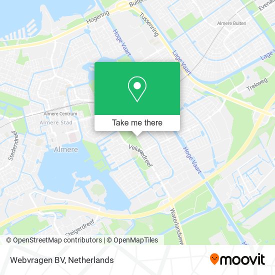 Webvragen BV map