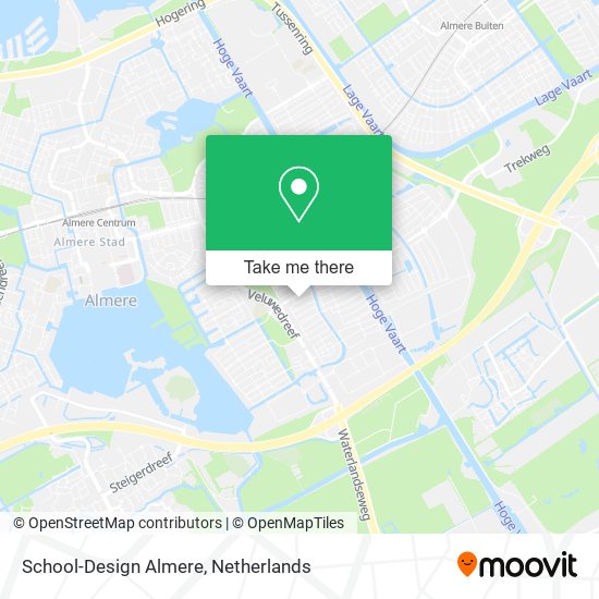 School-Design Almere Karte