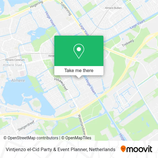 Vintjenzo el-Cid Party & Event Planner map