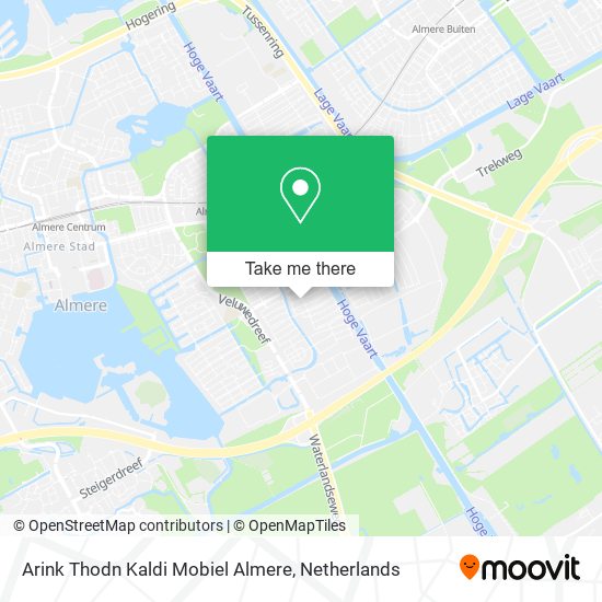 Arink Thodn Kaldi Mobiel Almere Karte