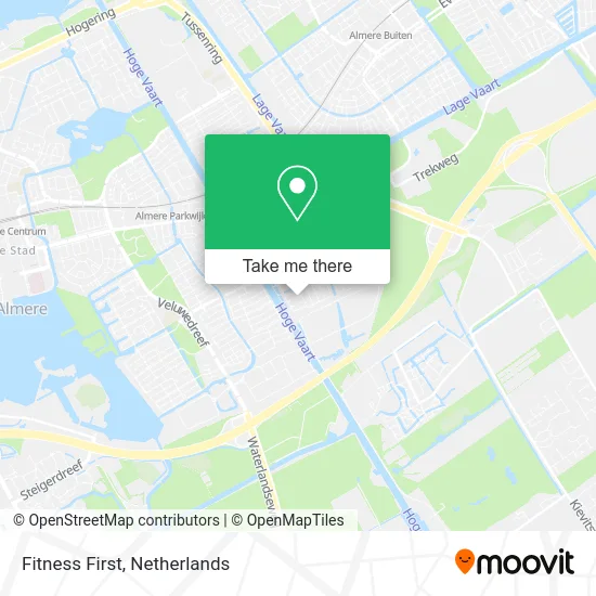 Fitness First map
