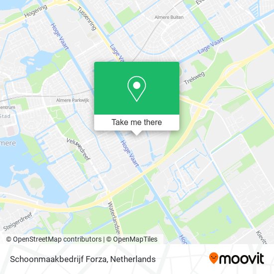 Schoonmaakbedrijf Forza map