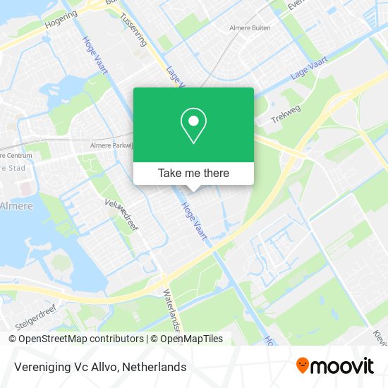 Vereniging Vc Allvo map