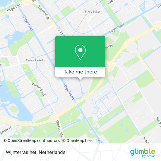 Wijnterras het map