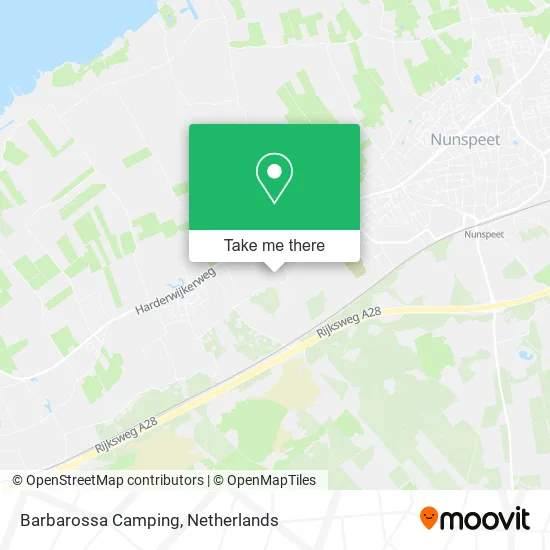 Barbarossa Camping map