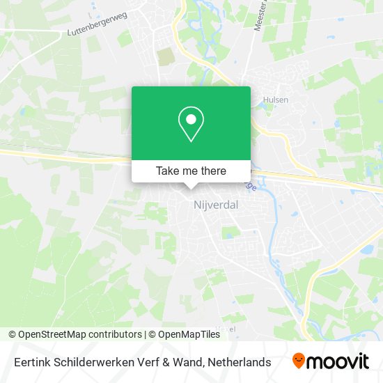 Eertink Schilderwerken Verf & Wand map