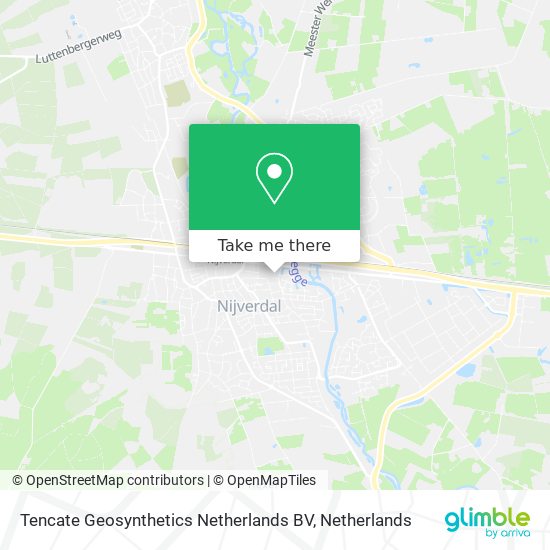 Tencate Geosynthetics Netherlands BV map