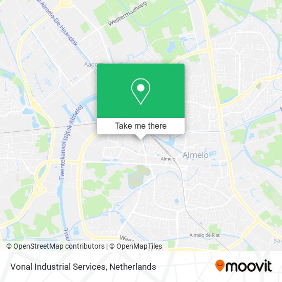 Vonal Industrial Services map