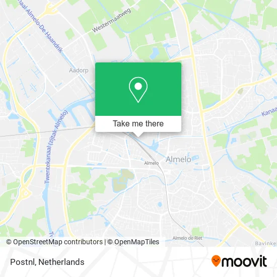Postnl map